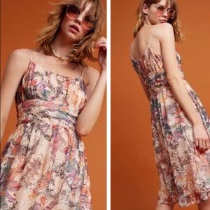 Anthropologie Maeve Mackenzie Floral Dress